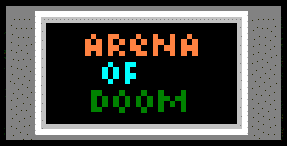 Arena of doom title.